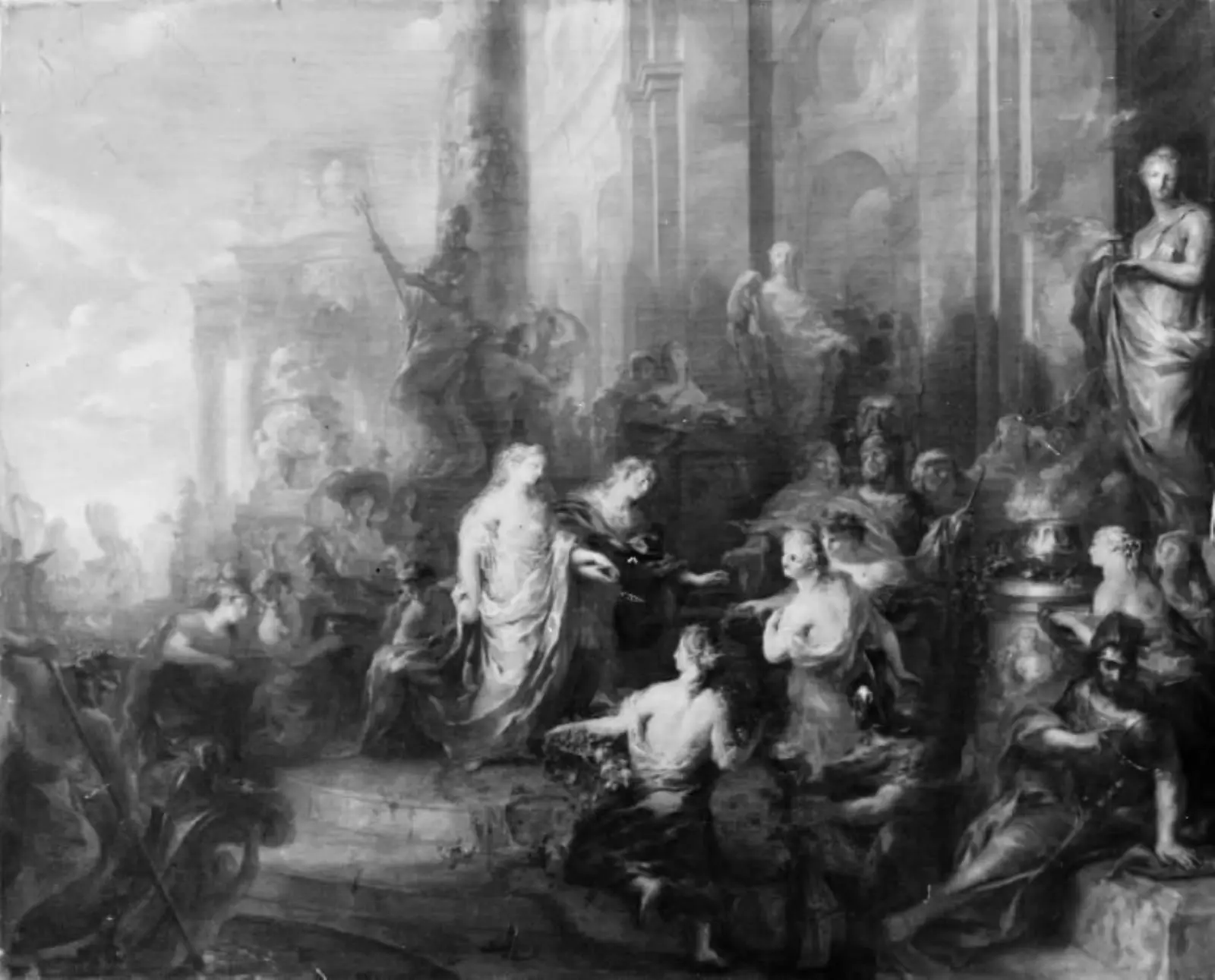 Mytologisk scene by Ottomar Elliger (II)