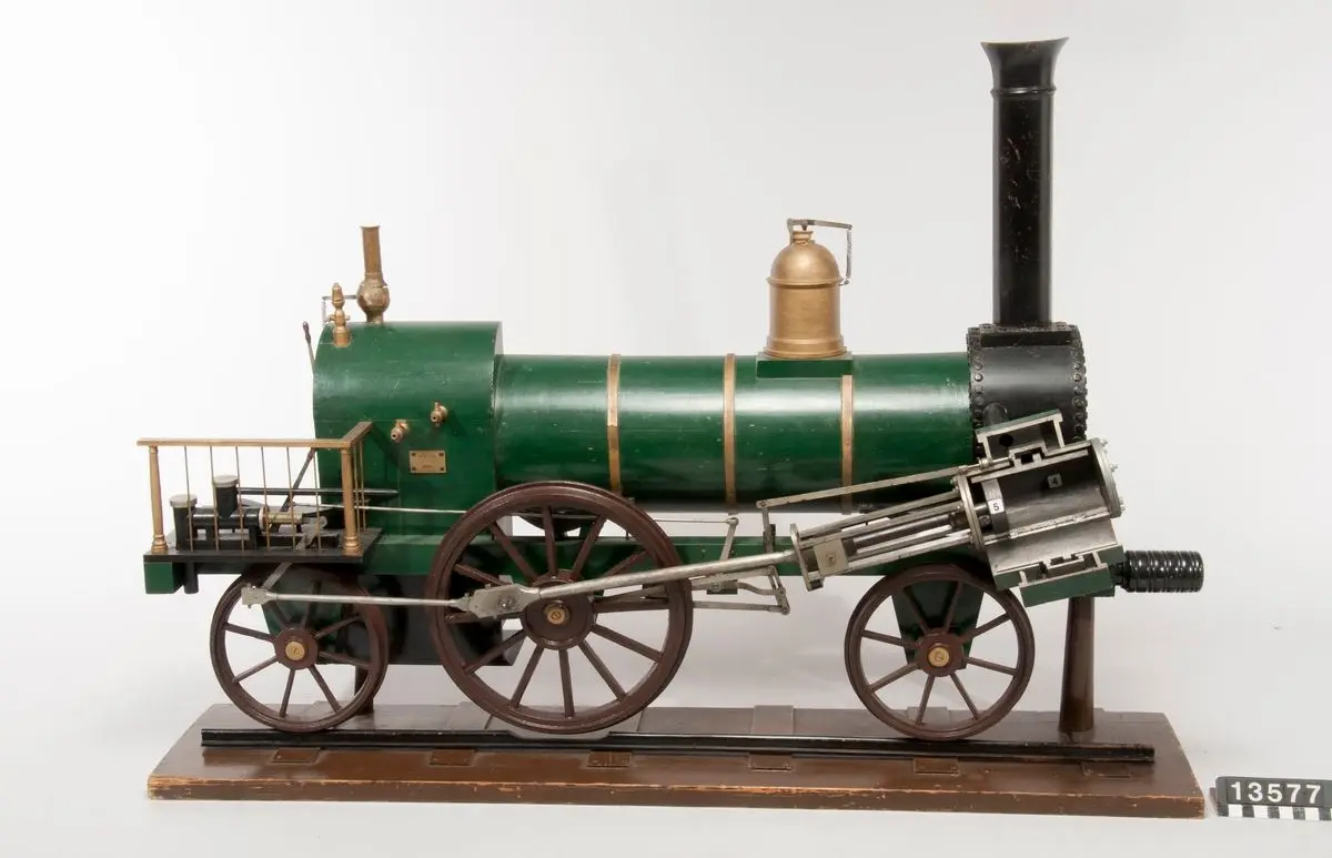 Lokomotiv, modell by Unknown artist