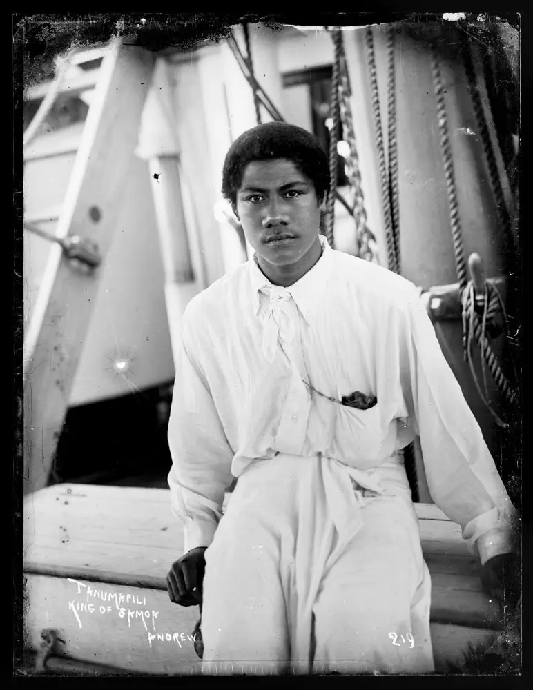 Malietoa Tanumafili I - King of Samoa by Thomas Andrew