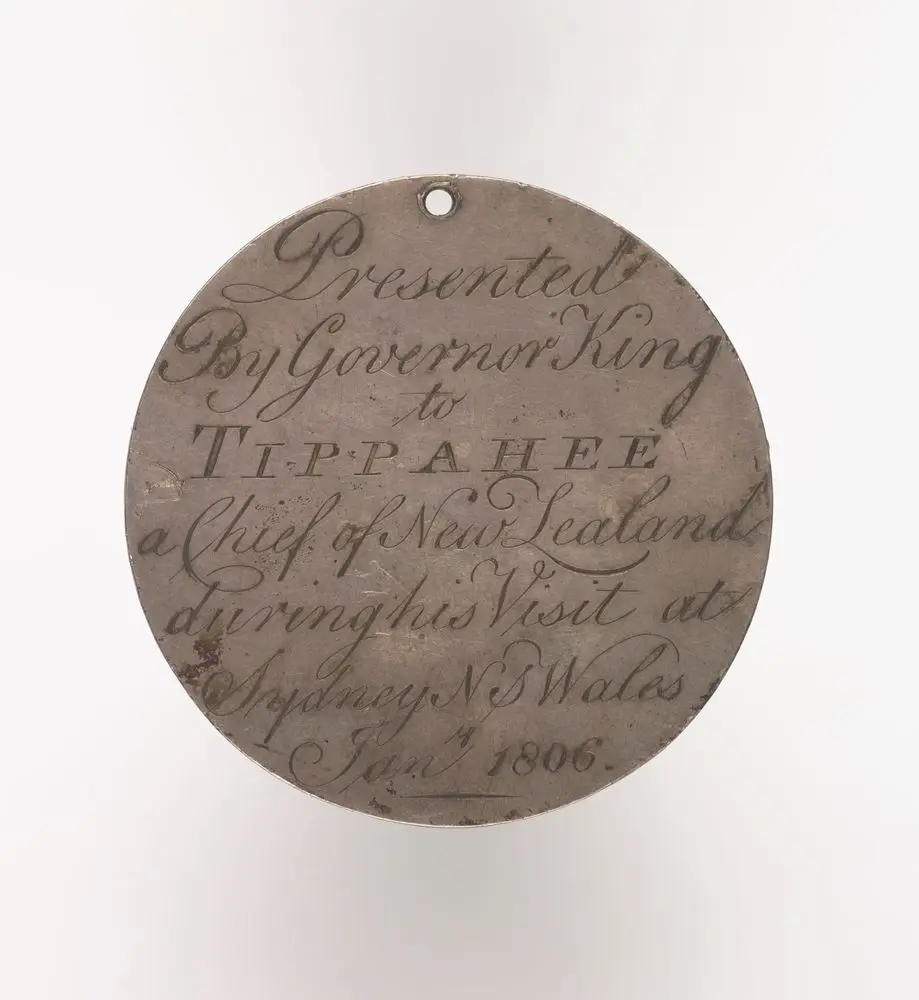 Te Pahi Medal by John Austin