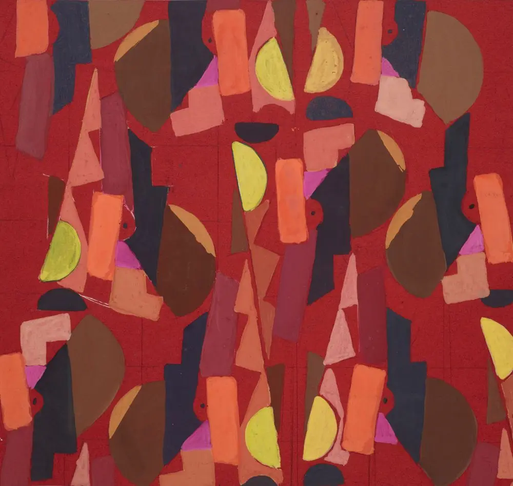 Untitled (Textile design no VI) by Frances Hodgkins