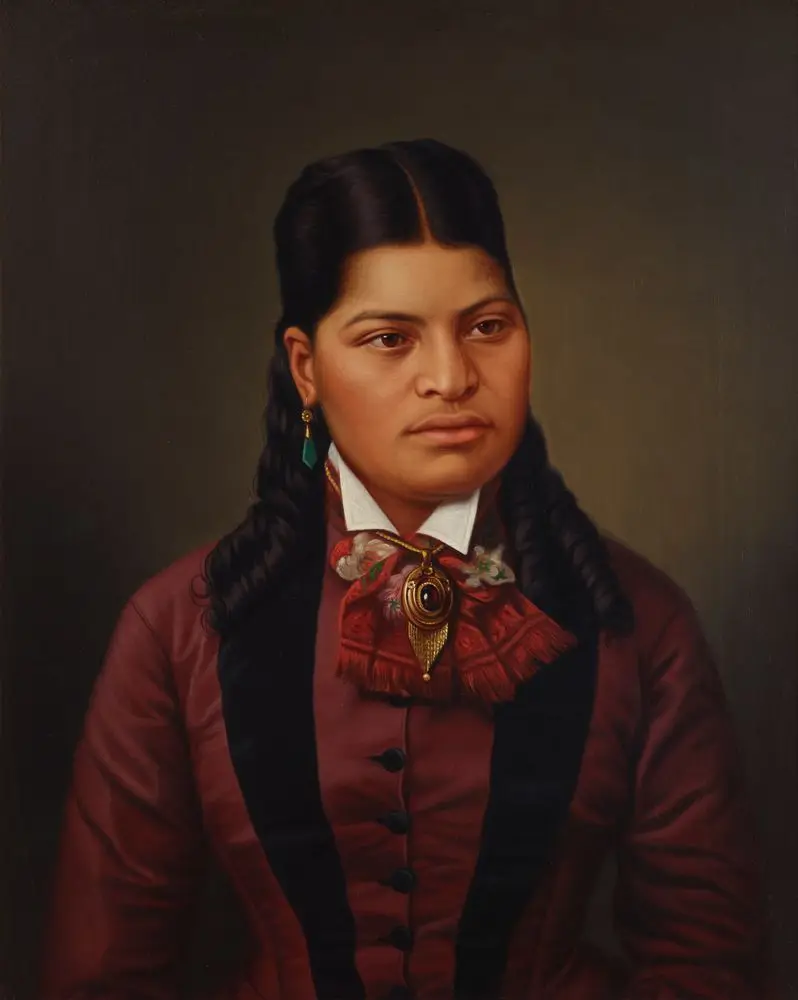 Maori girl by Gottfried Lindauer
