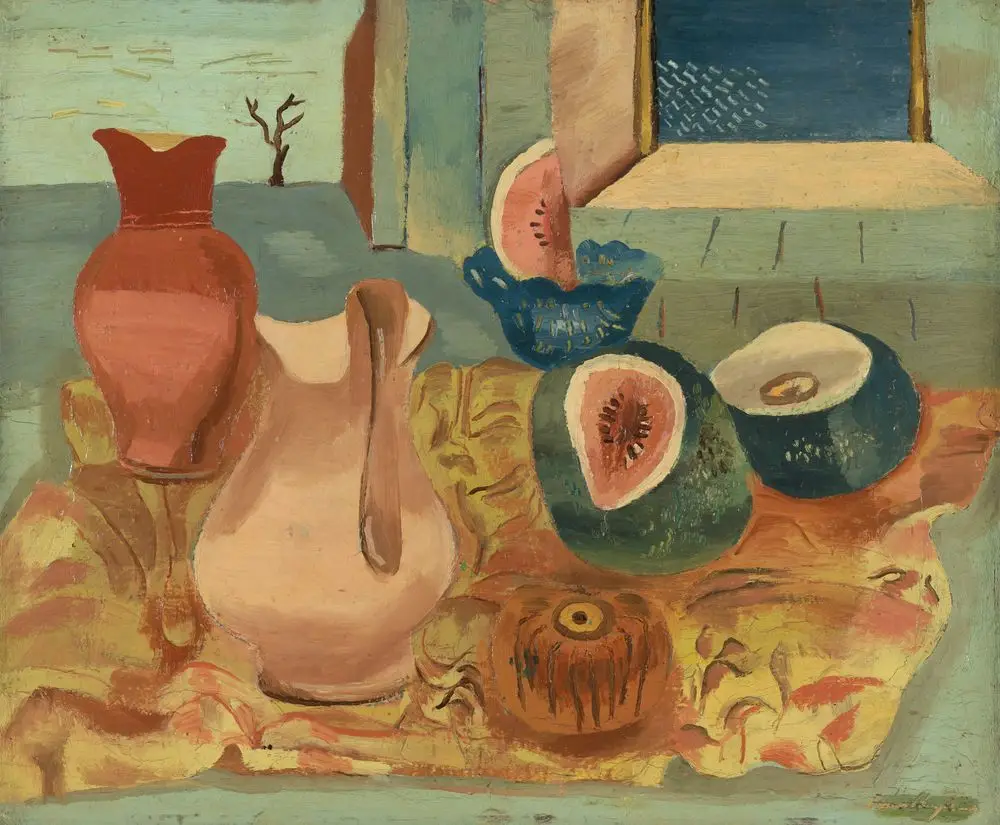 Cut melons by Frances Hodgkins