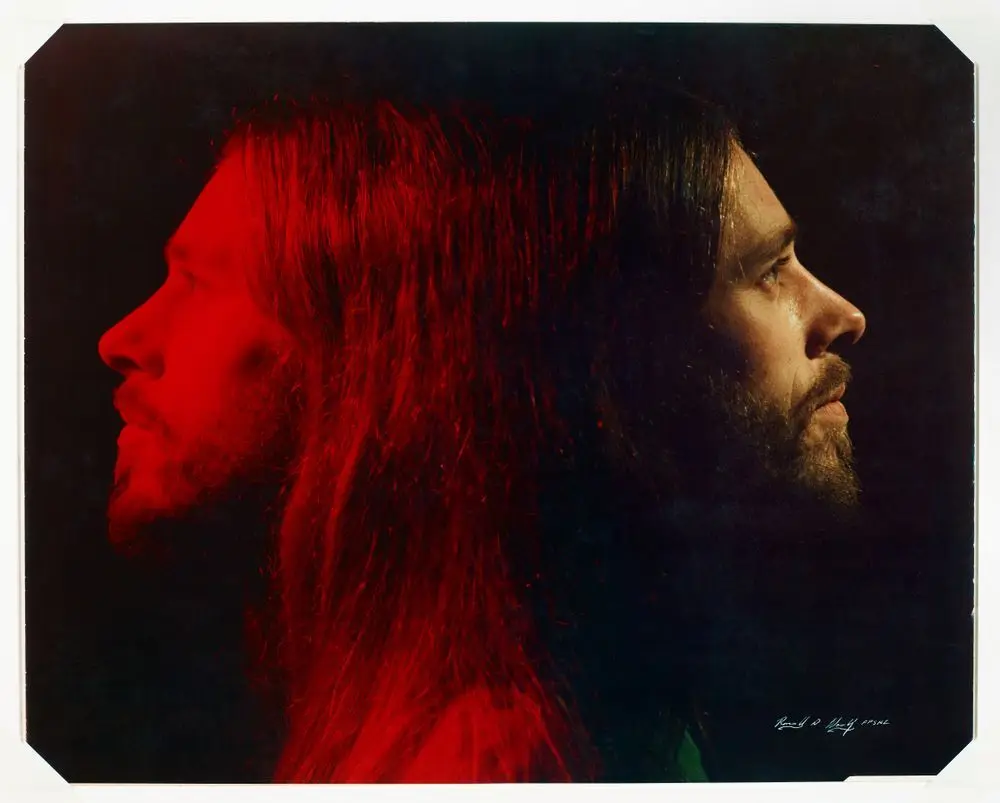 Untitled (double exposure portrait of Gordon Purdie) by Ronald Woolf
