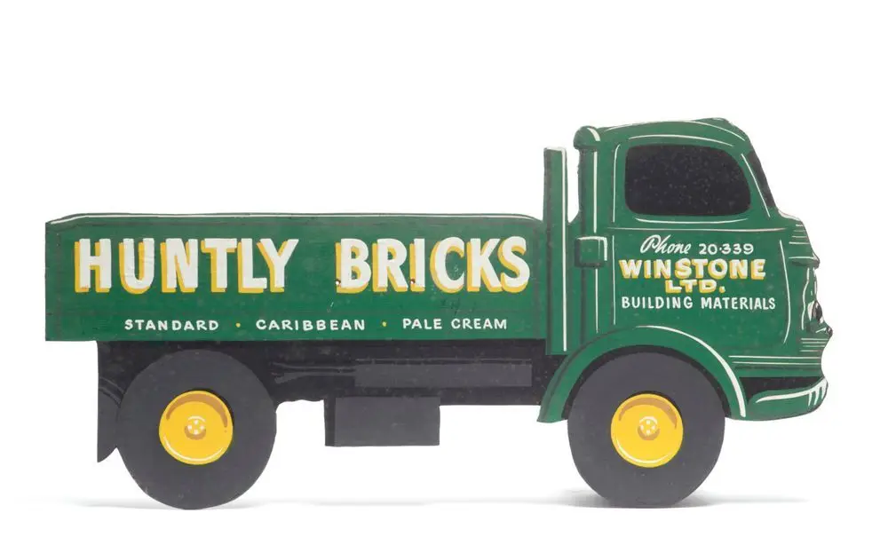 Advertising cut-out by Winstone Limited