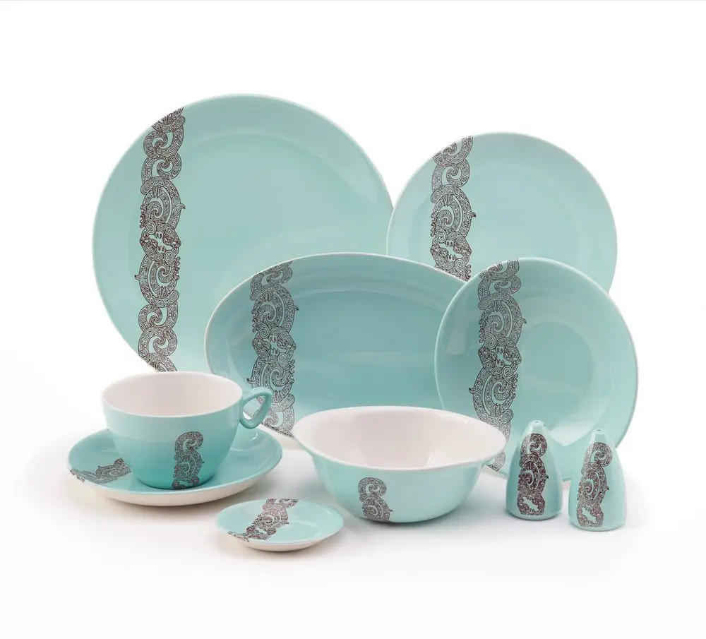 Air New Zealand dinnerware by Crown Lynn Potteries Ltd.