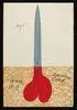 Scissors Obelisk by Oldenburg, Claes Thure