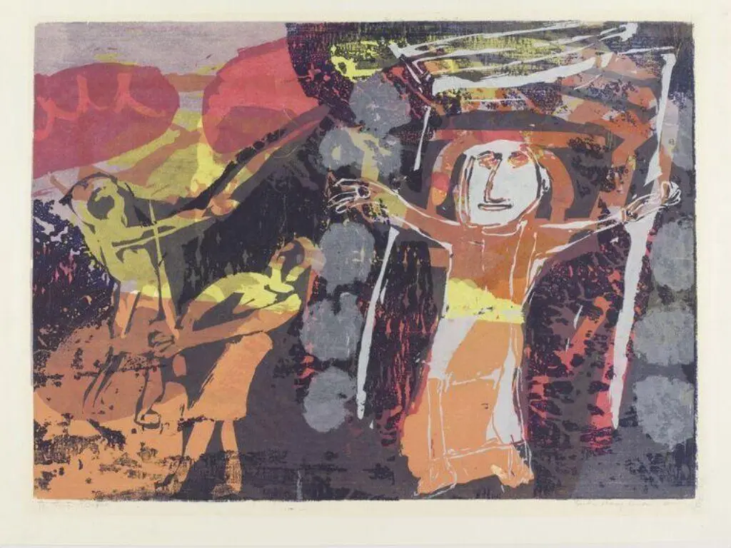 St. Thomas A Becket by Kent, Corita (Sister Mary)