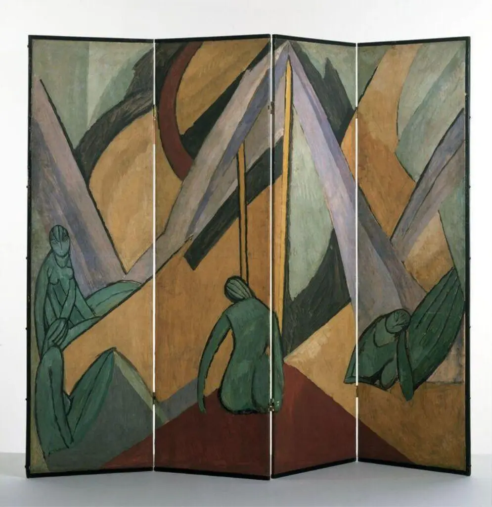 Bathers in a Landscape by Bell, Vanessa