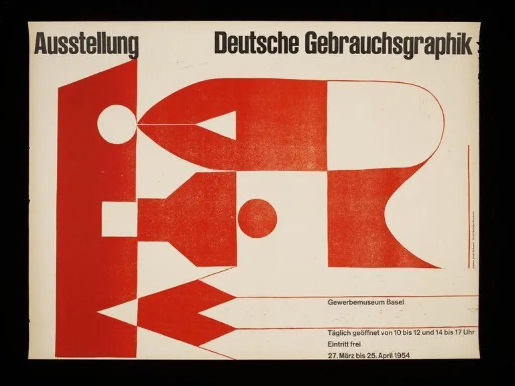 Ausstellung deutsche Gebrauchsgraphik by Hofmann, Armin