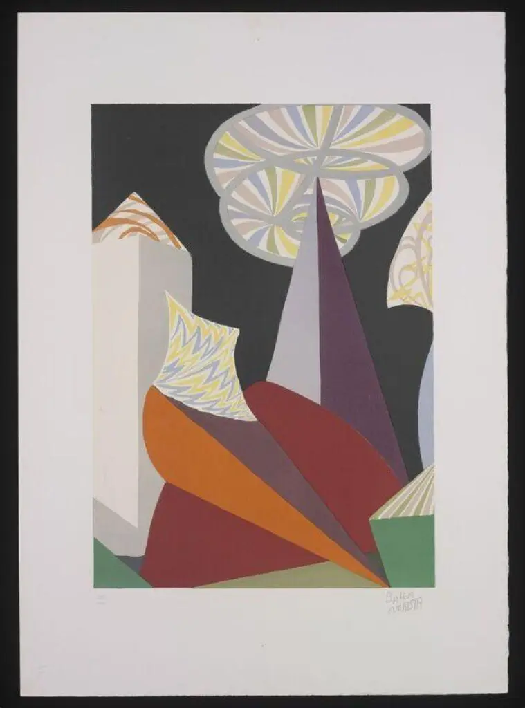 Fuochi d'Articio (particolare) by Giacomo Balla