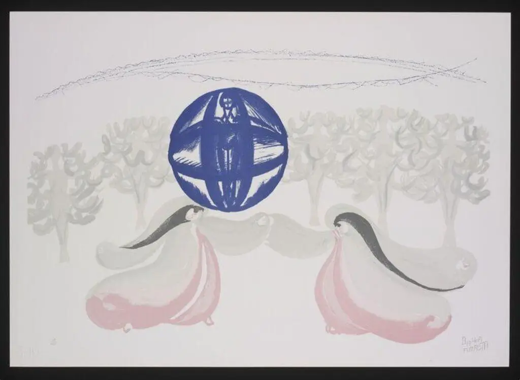 Sintesi di Primavera (bozzetto completo) by Giacomo Balla