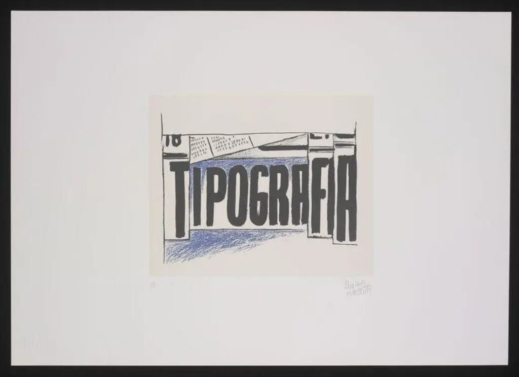 Tipografia (Scenario) by Giacomo Balla