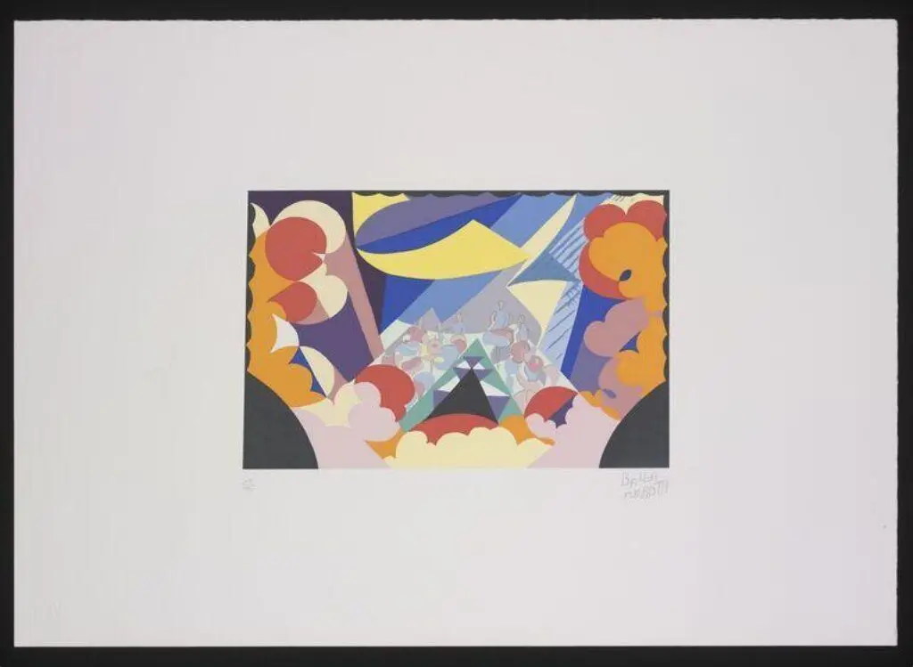 Studio per Balletto Futurista, 1925 by Giacomo Balla