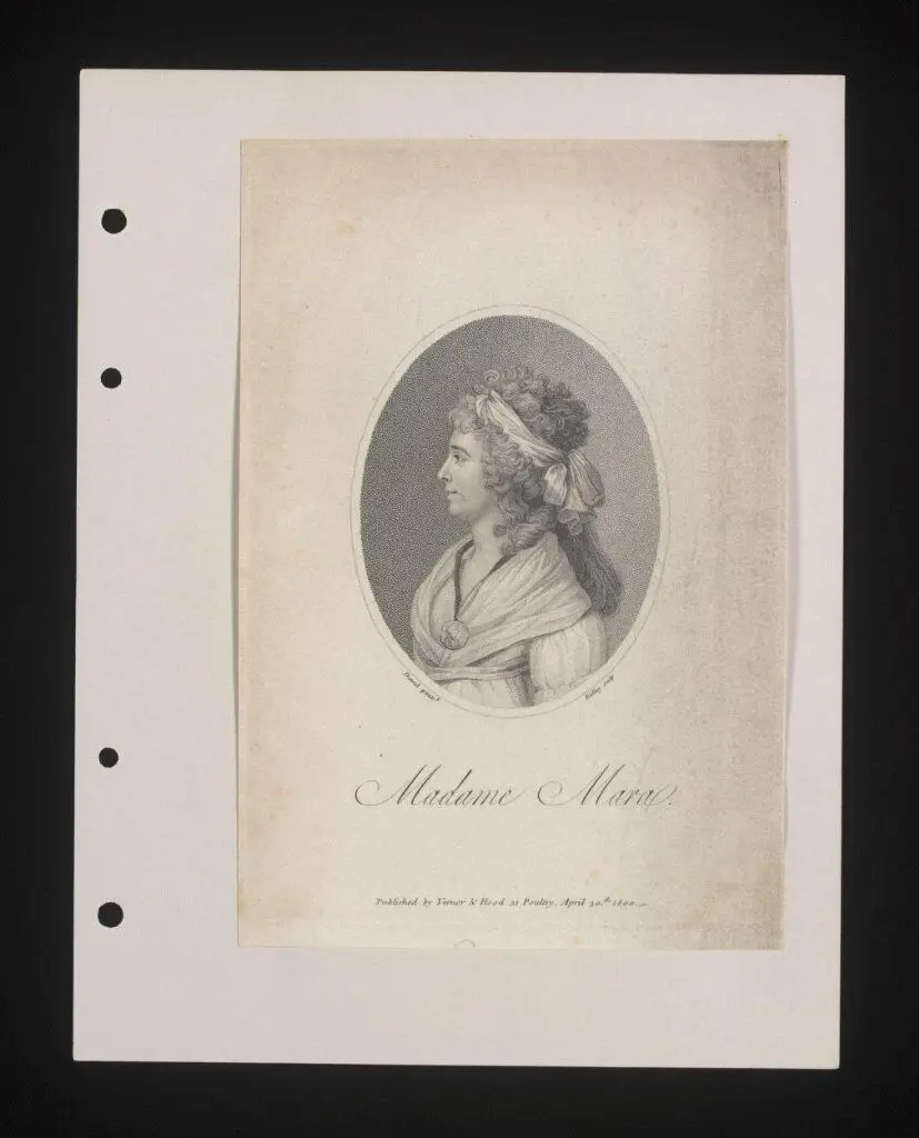 Madame Mara by Jacques-Louis David