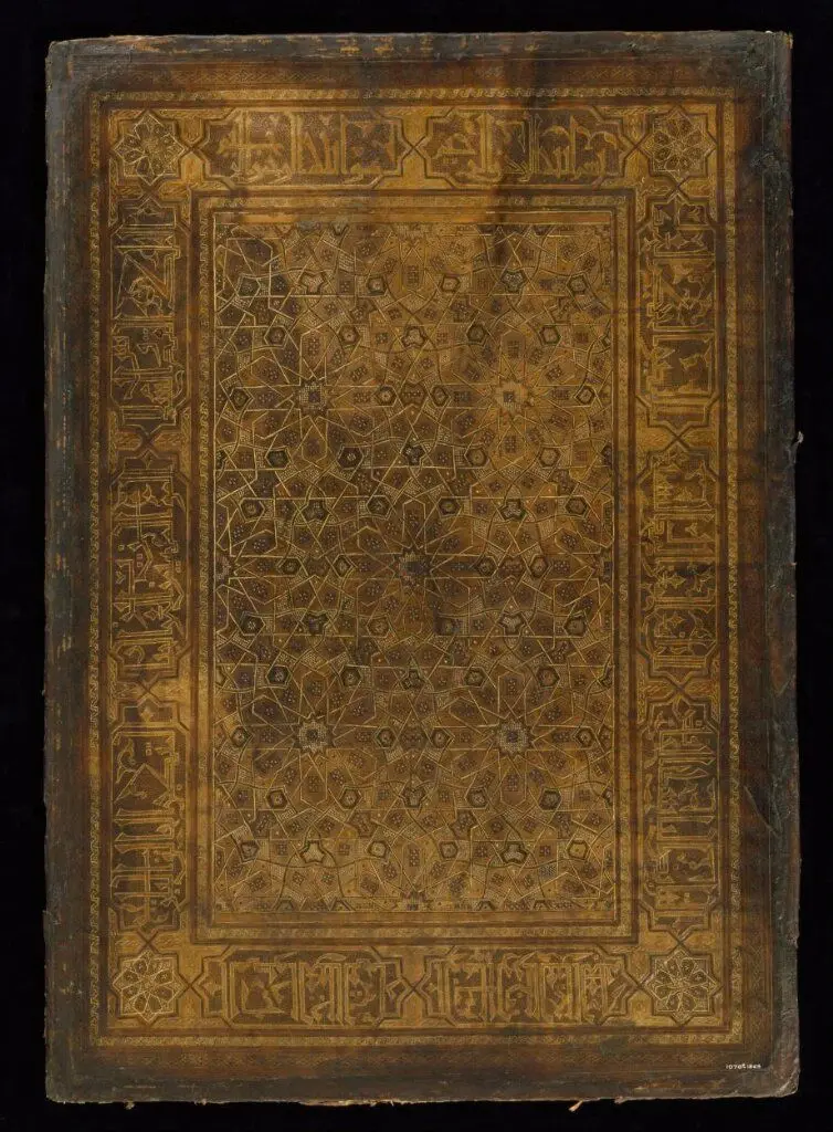 Upper cover of a bookbinding by Unknown artist