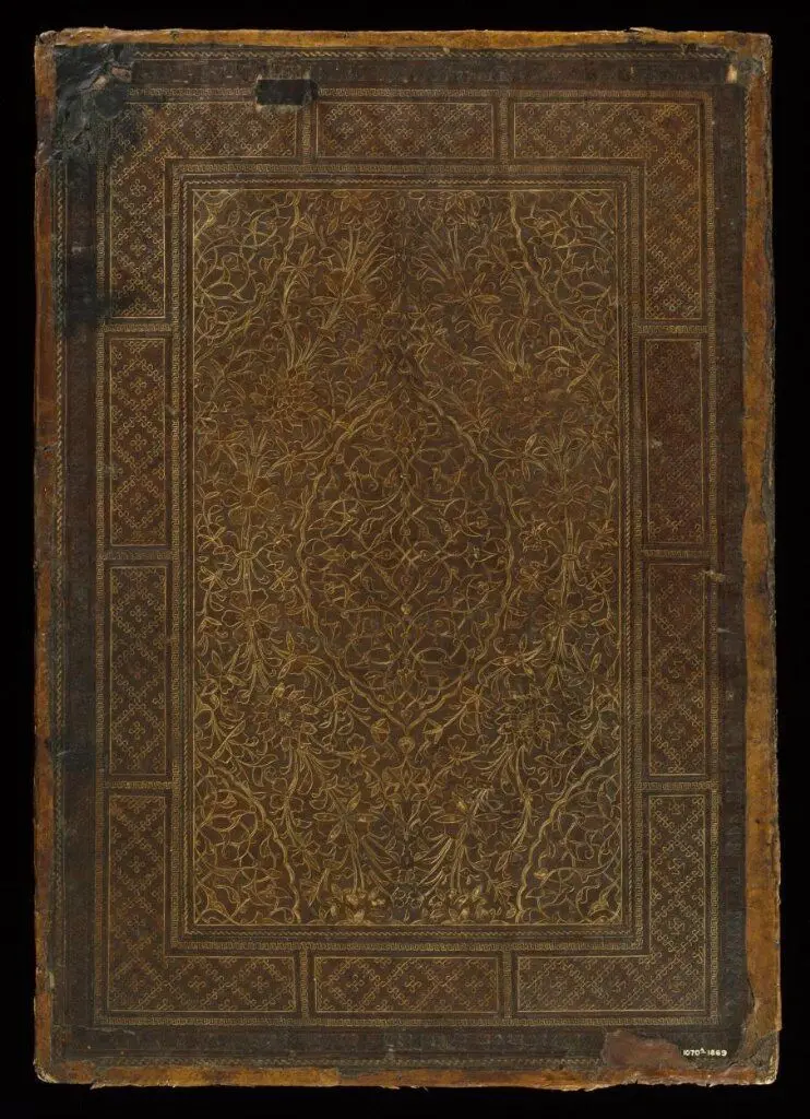 Upper cover of a bookbinding by Unknown artist