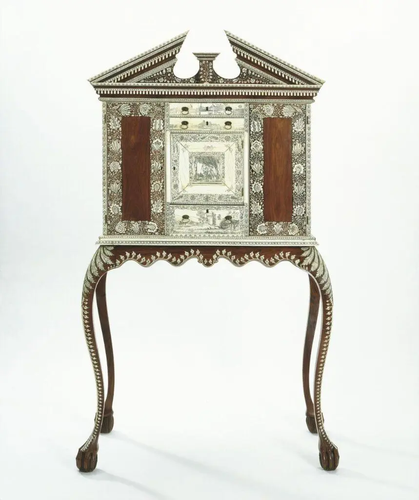 Cabinet and stand by Unknown