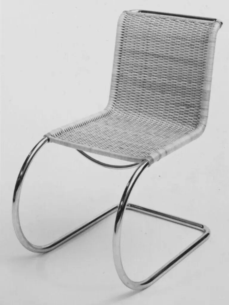MR chair by Mies van der Rohe, Ludwig