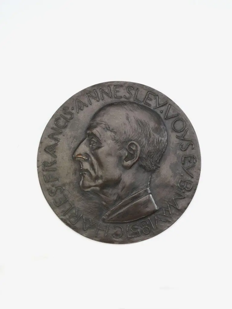 Medallion of Charles Francis Annesley Voysey by C. F. A. Voysey