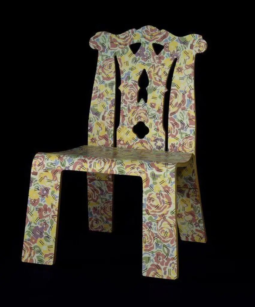 Chippendale Chair with Grandmother pattern by Venturi Scott Brown