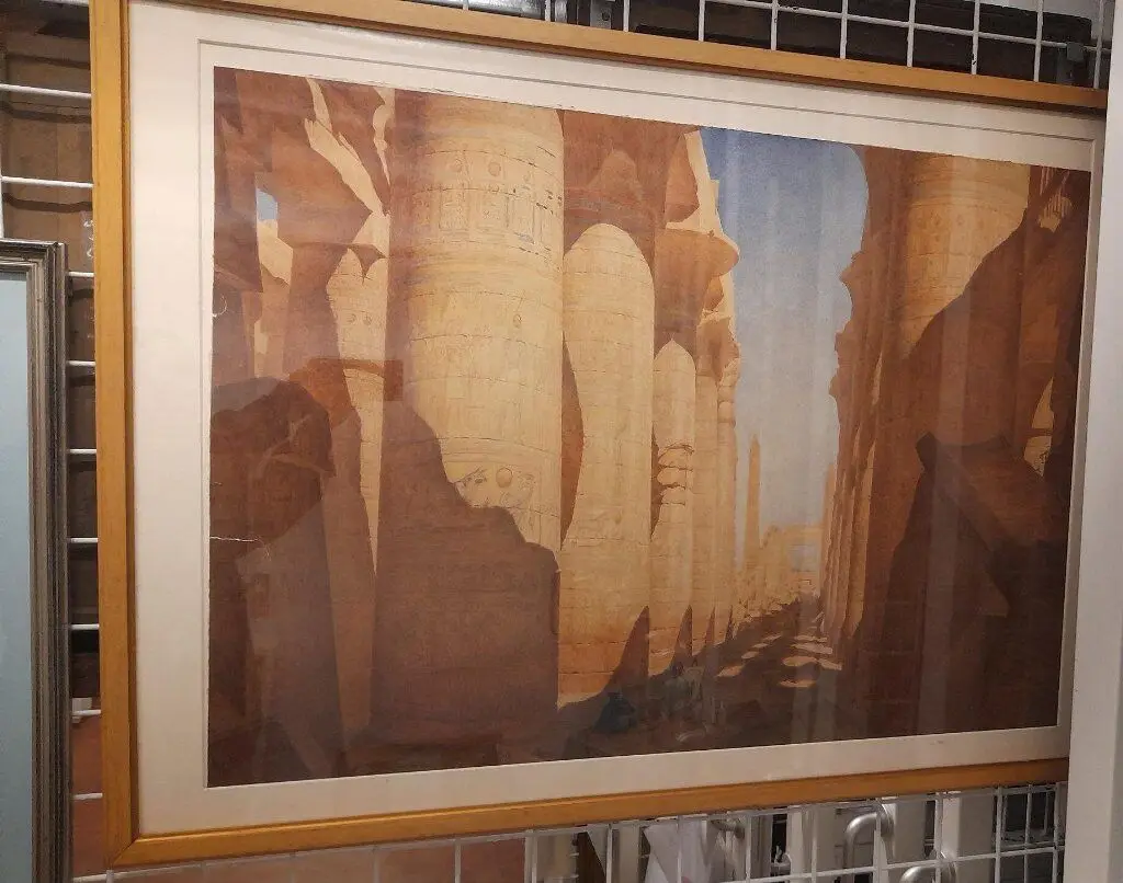 Great Hall of Karnace, Thebes by Horeau