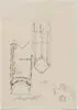 Design for a chair by Carlo Bugatti