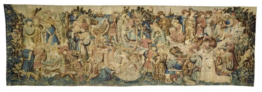 The Devonshire Hunting Tapestries by Unknown