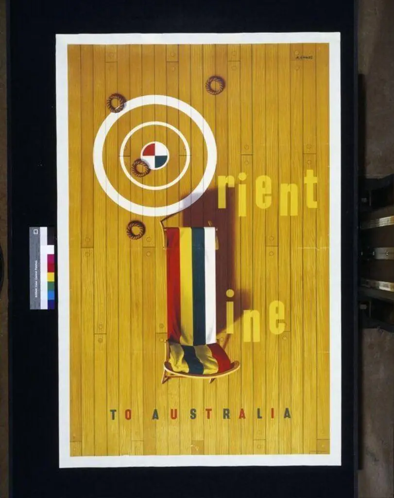 Orient Line to Australia by Games, Abram