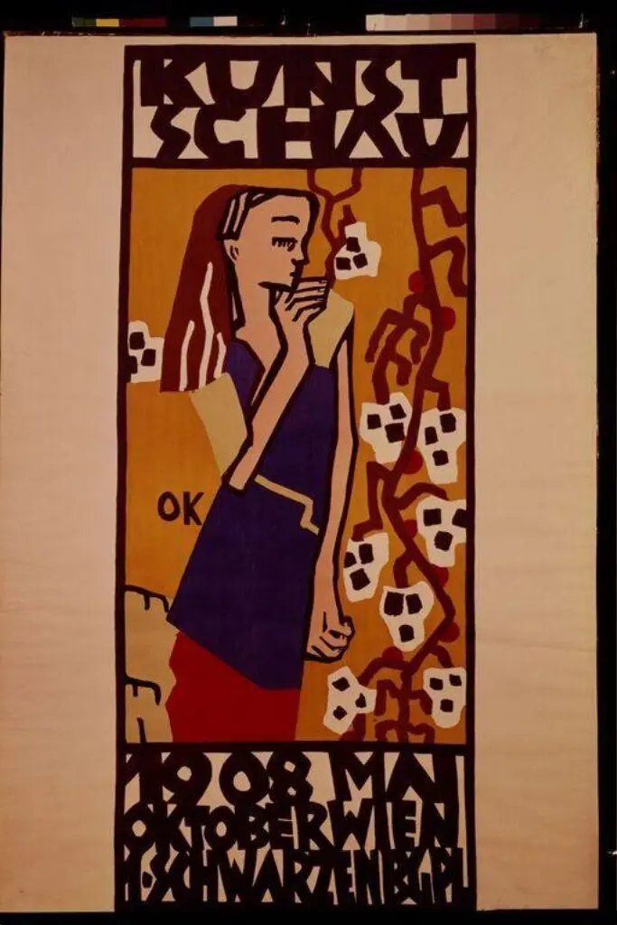 Baumwollpflückerin ('Die Tochter des Gauklers') by Kokoschka, Oskar