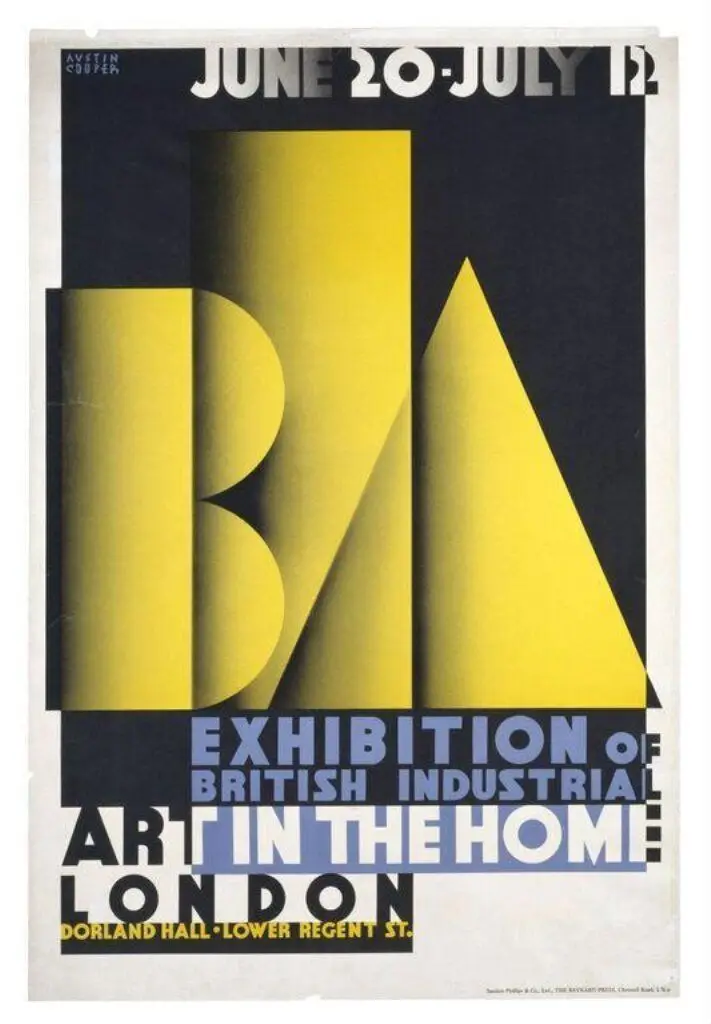 Exhibition of British Industrial Design in the Home, London by Cooper, Austin