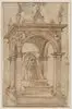 Design for a reliquary by Peruzzi, Baldassare