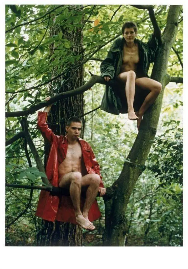 Lutz & Alex sitting in the trees by Tillmans, Wolfgang