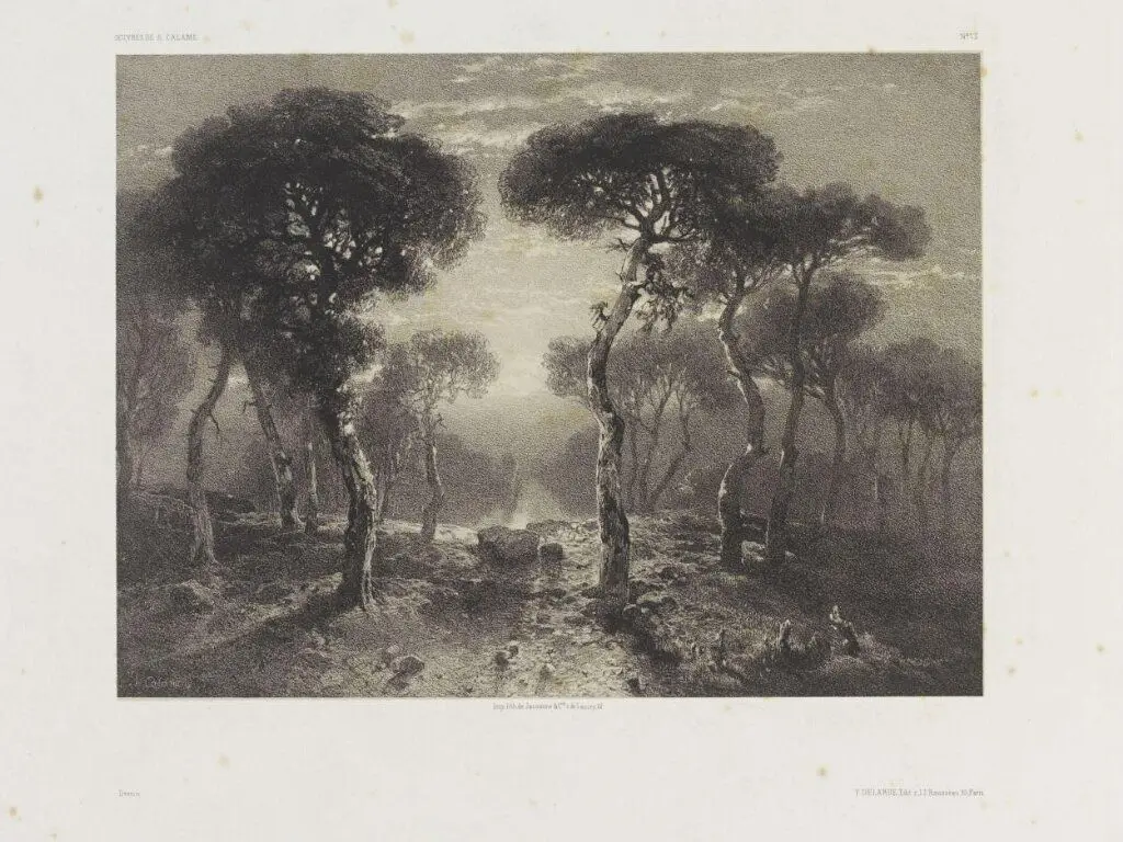 OEUVRES DE A. CALAME by Calame