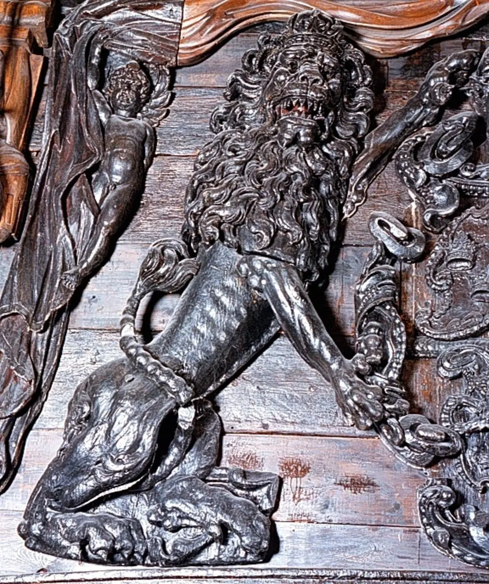 Vänster lejon by Unknown artist