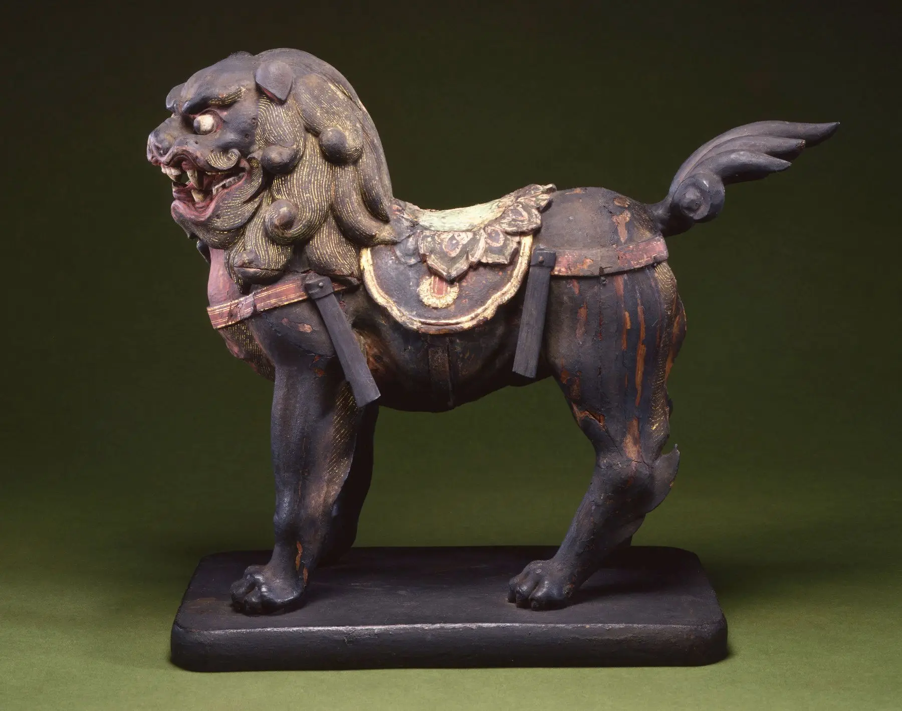 Buddhist Guardian Lion (Shishi) by Japanese