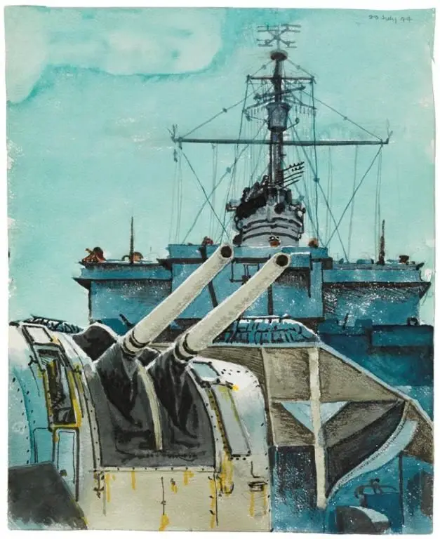 4 INCH NAVAL GUNS by Colville, Captain Alex