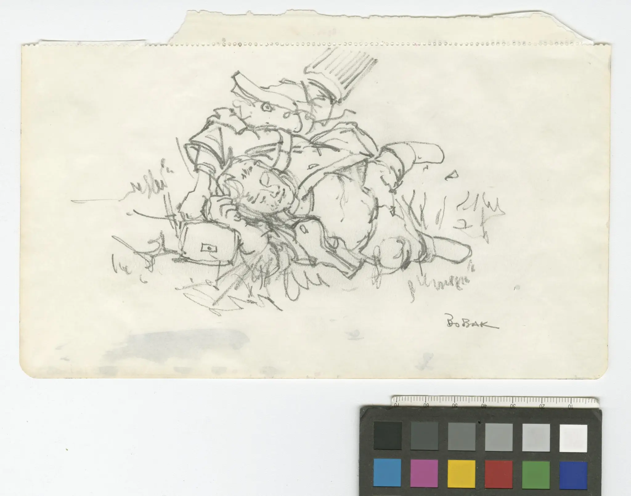 Untitled by Bobak , O.C., Captain Bruno Jacob by Bobak , O.C., Captain Bruno Jacob