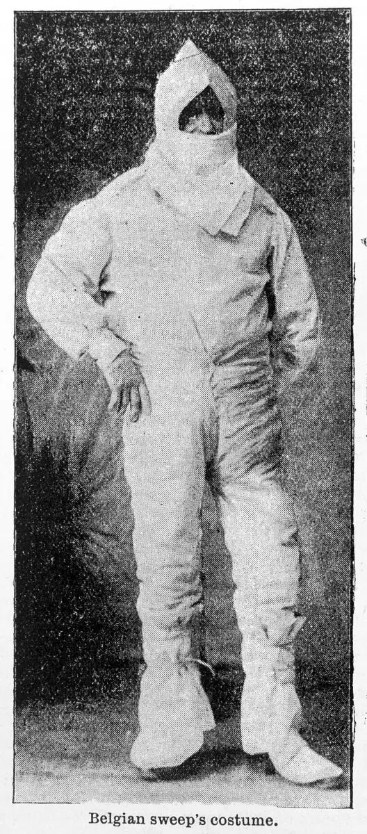Belgian chimney-sweep's costume. by Unknown artist