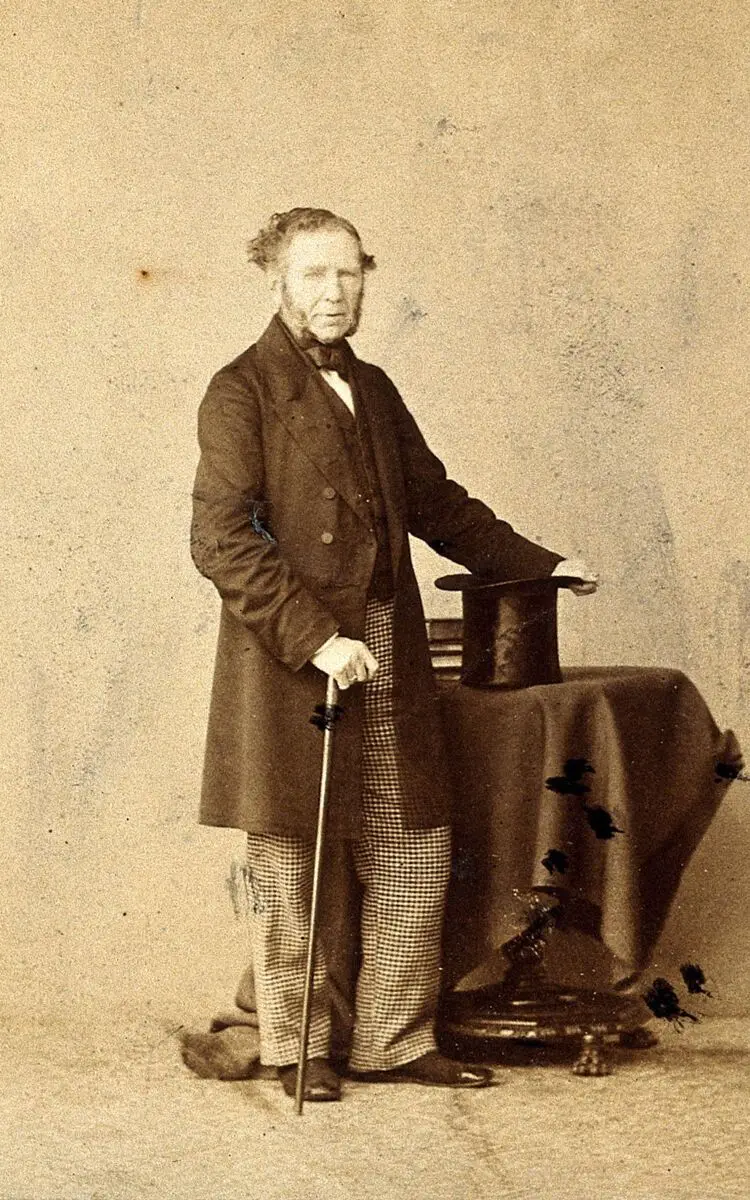 Charles Landseer. Photograph by L. Caldesi & Co. by L