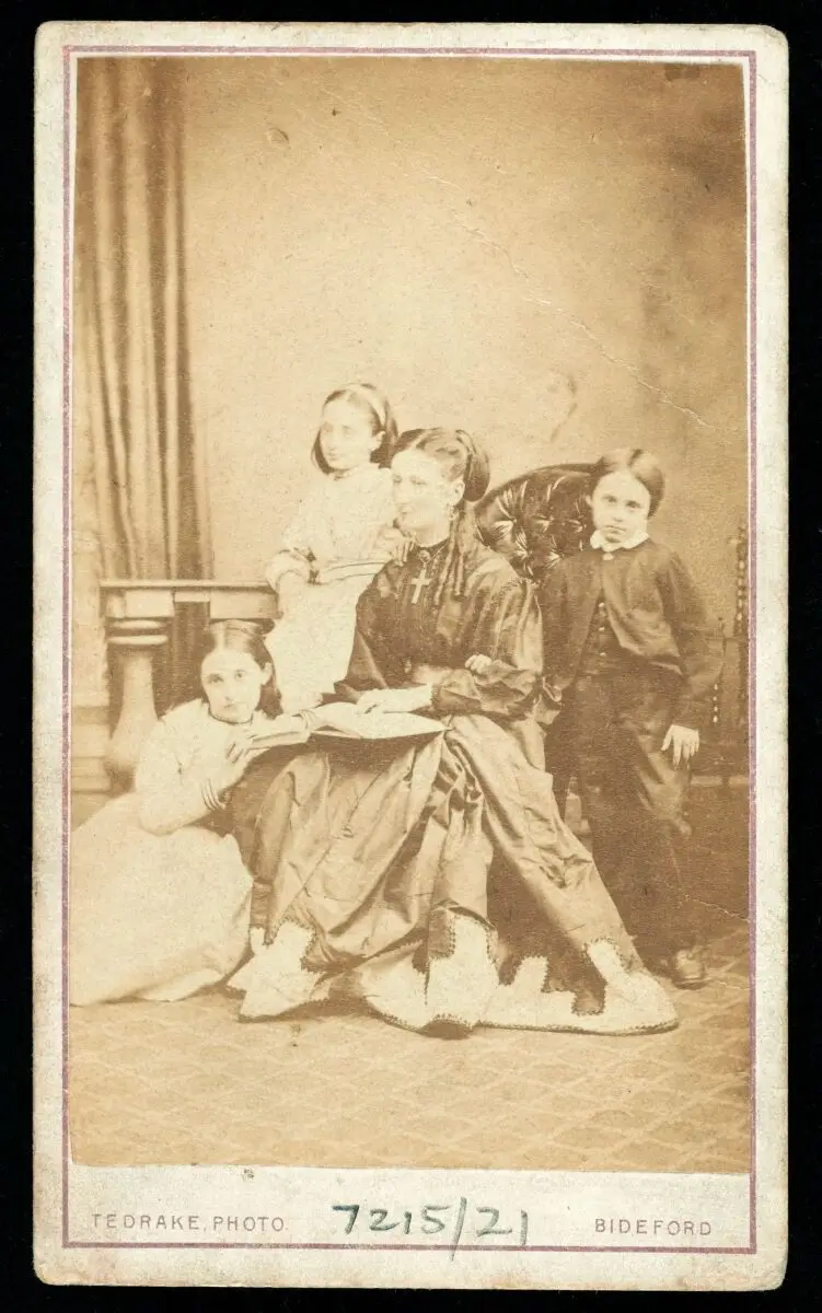 Ackland family portrait by T. Tedrake