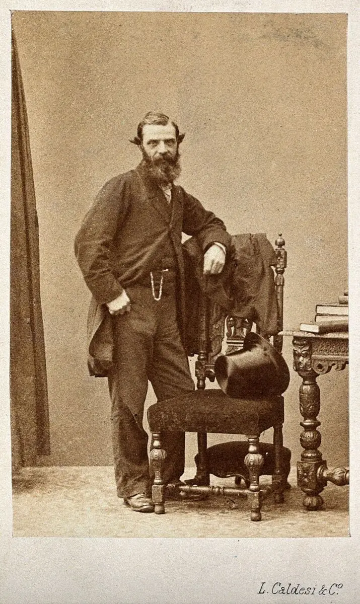 Richard Ansdell. Photograph by L. Caldesi & Co. by L