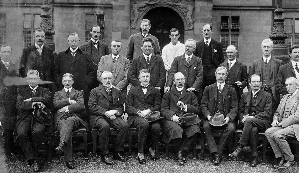 Group photograph, 1913. by Unknown artist