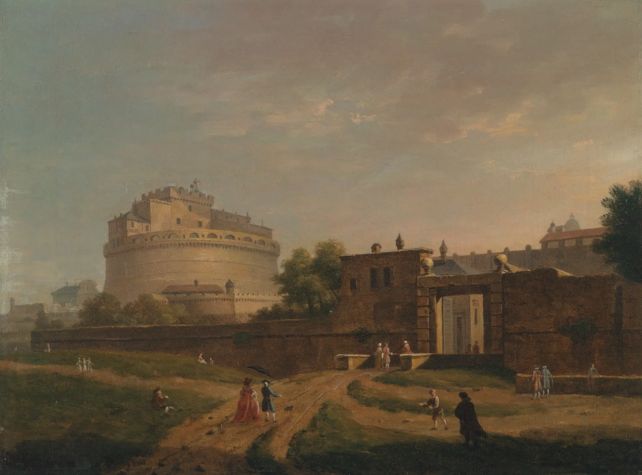 Castel Sant'Angelo, Rome by John Inigo Richards, 1730/31?–1810