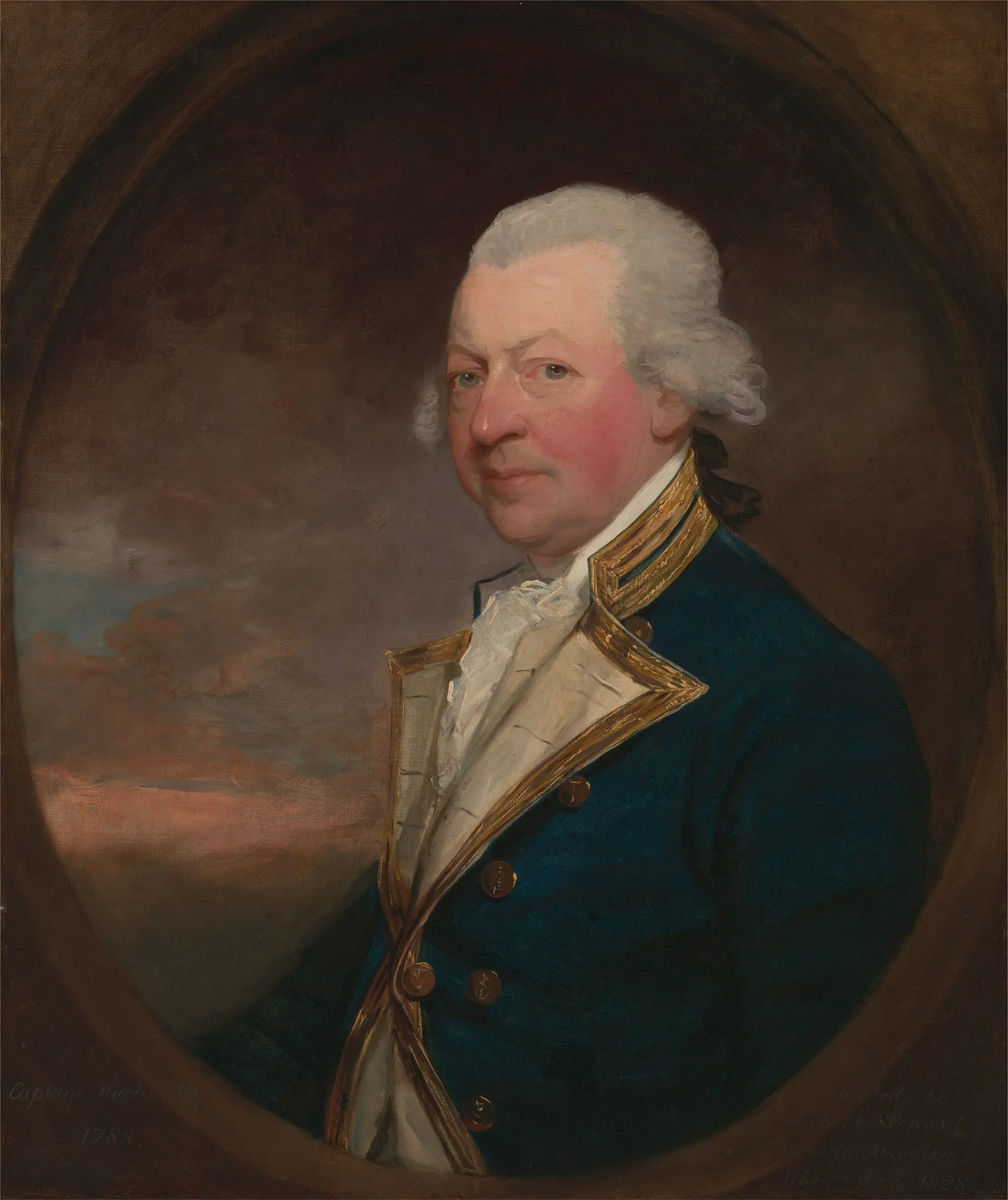 Captain John MacBride by Gilbert Stuart, 1755–1828