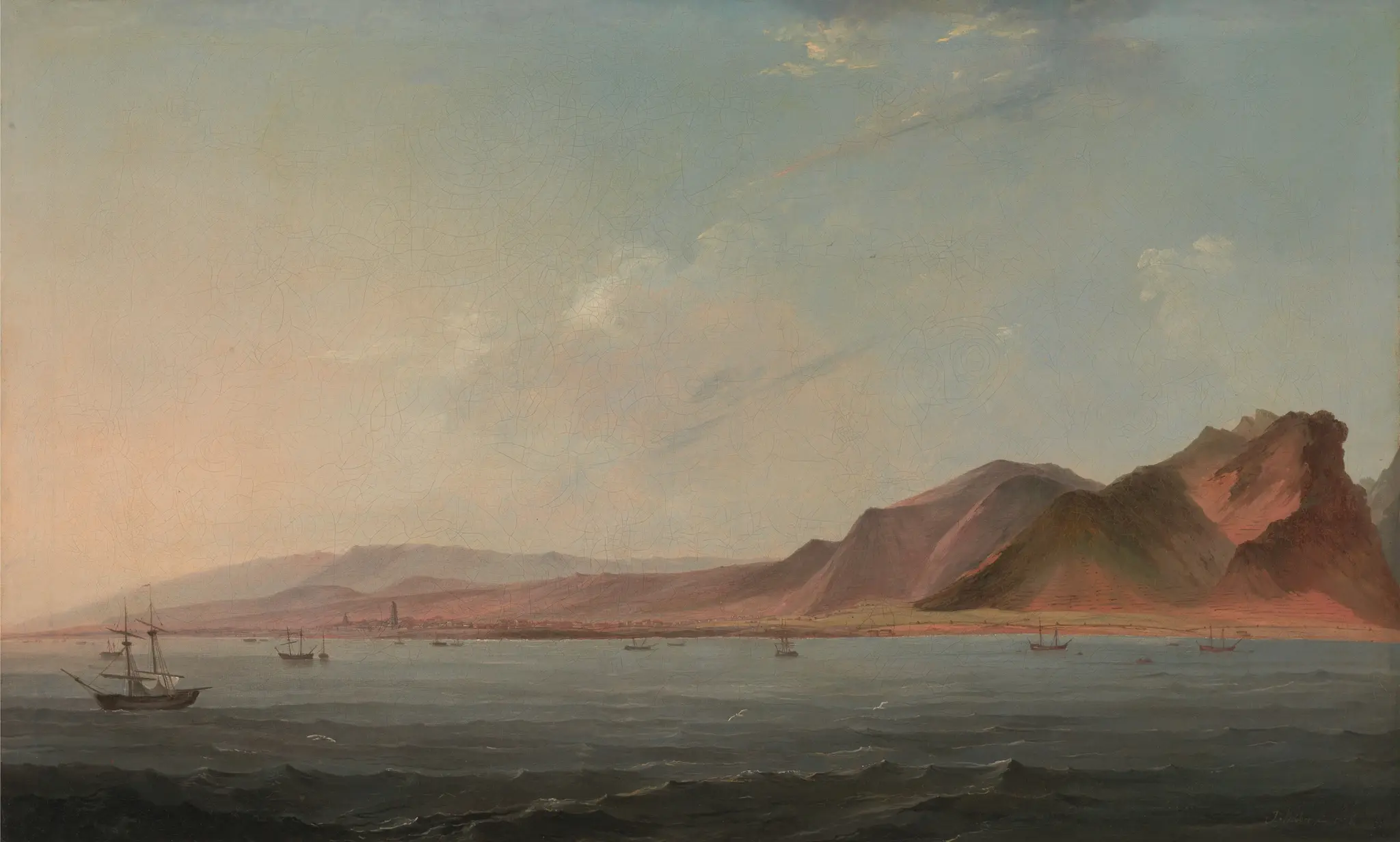 View of Santa Cruz, Tenerife by John Webber, 1751–1793