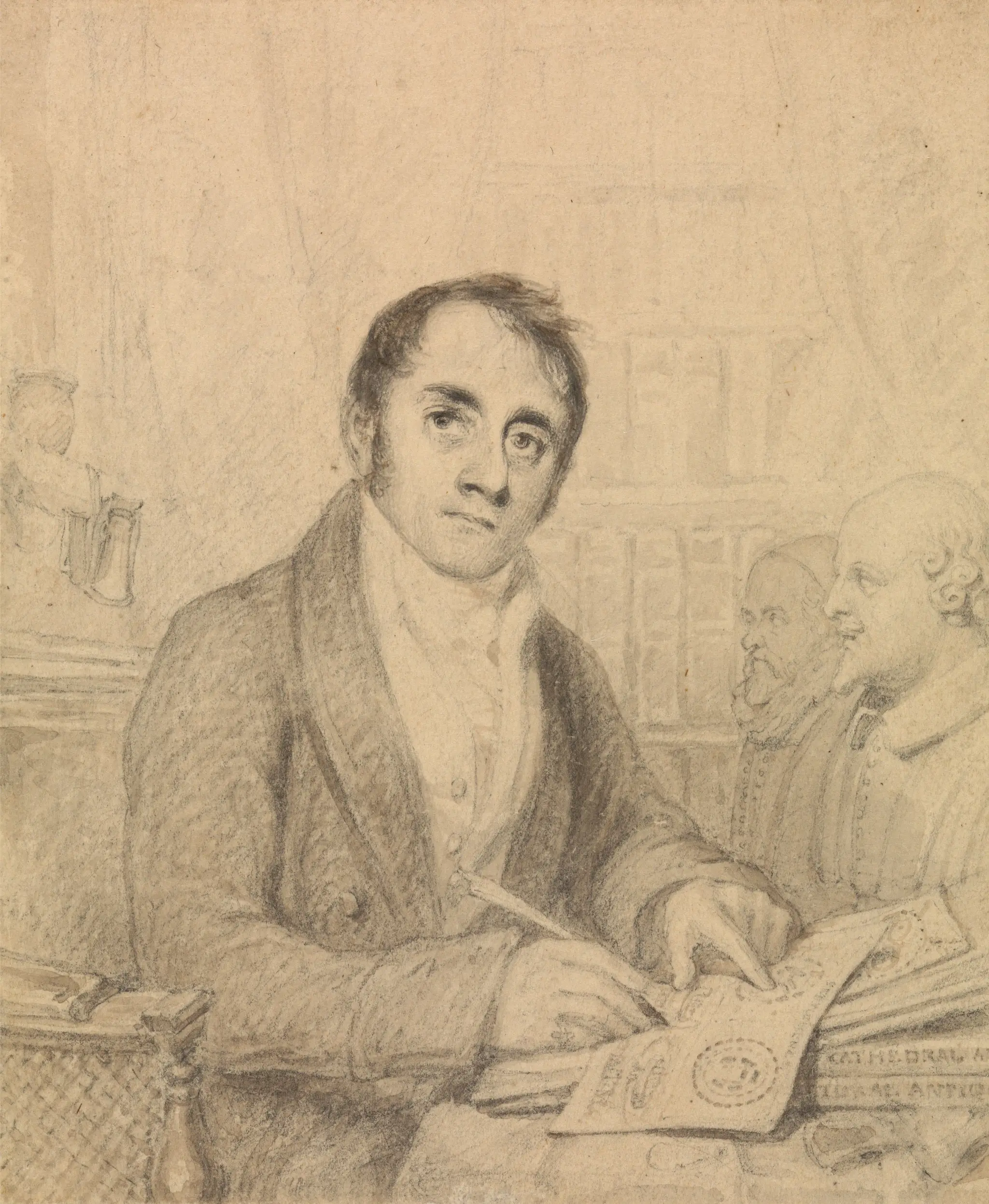 John Britton, F.S.A. by Thomas Uwins, 1782–1857