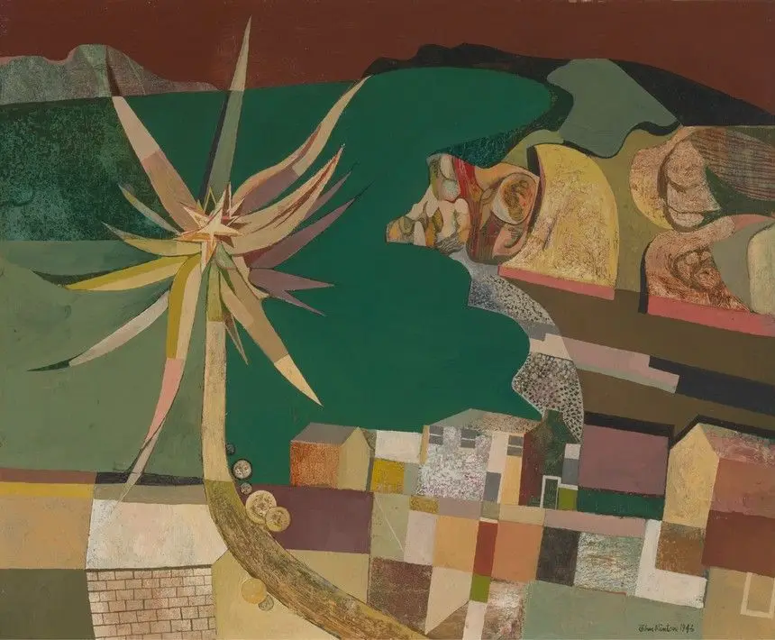 Cornish Landscape by John Minton, 1917–1957