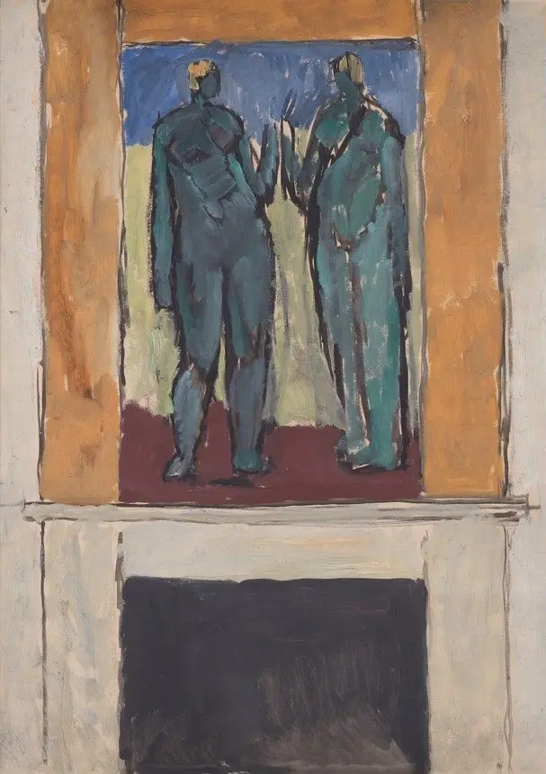 Design for Overmantel by Vanessa Bell (née Stephen), 1879–1961