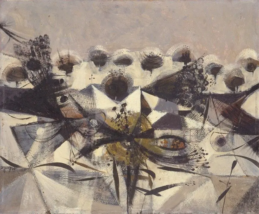 Seeding in Winter by Alan Reynolds, 1926–2014